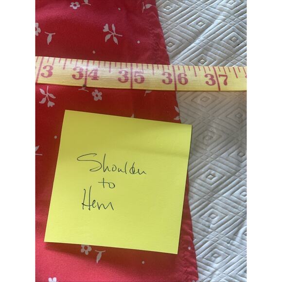 Gap Pink White Floral Sundress Adj Straps Shirred Bodice Twirly Swirly Sz 2 EUC - Picture 5 of 9